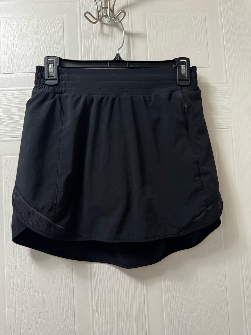 lululemon athletica Black High-Low Active Skort